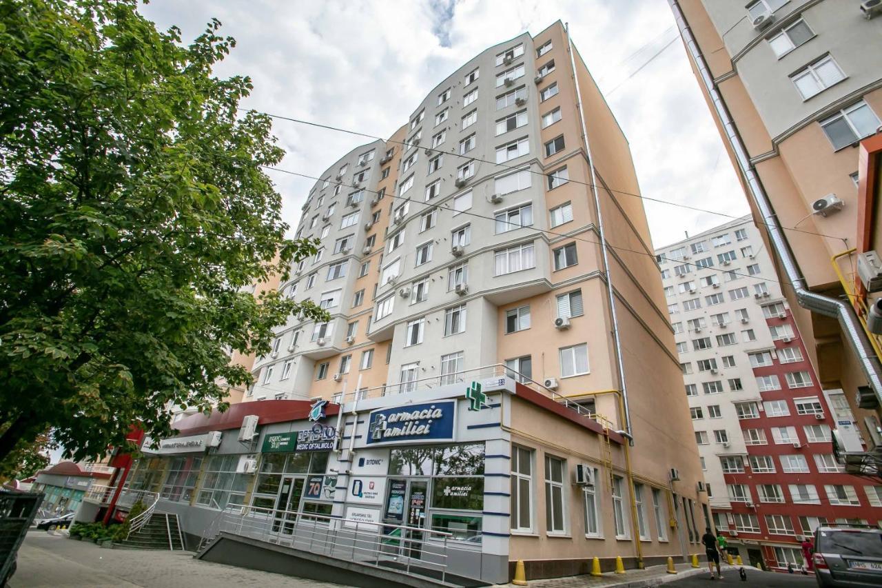 Apartament De Lux Cu 2 Camere Si Living Chişinău Eksteriør billede